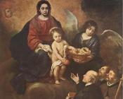 巴托洛梅 埃斯特班 牟利罗 : The Infant Jesus Distributing Bread to Pilgrims